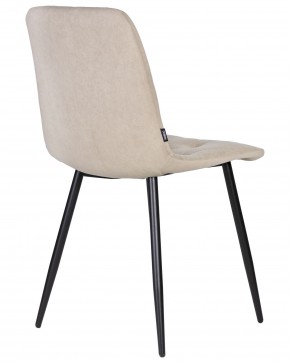 Стул обеденный DOBRIN CHILLY ROMBO, Капучино Simple 05, основание черное в Чебаркуле - chebarkul.ok-mebel.com | фото 4