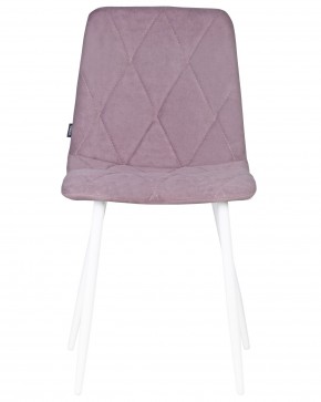 Стул обеденный DOBRIN CHILLY ROMBO, Лавандовый Simple 48, основание белый в Чебаркуле - chebarkul.ok-mebel.com | фото 6