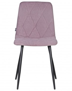 Стул обеденный DOBRIN CHILLY ROMBO, Лавандовый Simple 48, основание черное в Чебаркуле - chebarkul.ok-mebel.com | фото 6