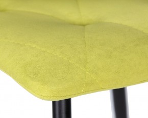 Стул обеденный DOBRIN CHILLY ROMBO, Лайм Simple 14, основание черное в Чебаркуле - chebarkul.ok-mebel.com | фото 7
