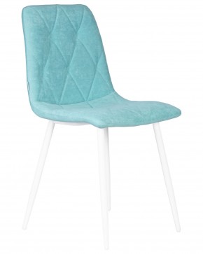 Стул обеденный DOBRIN CHILLY ROMBO, Тиффани Simple 51, основание белый в Чебаркуле - chebarkul.ok-mebel.com | фото 2