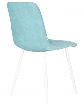 Стул обеденный DOBRIN CHILLY ROMBO, Тиффани Simple 51, основание белый в Чебаркуле - chebarkul.ok-mebel.com | фото 4
