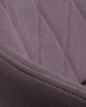 Стул обеденный DOBRIN ROBY, ЭМАЛЬ ЧЕРНЫЙ МУАР велюр Catania Lavender в Чебаркуле - chebarkul.ok-mebel.com | фото 10
