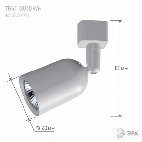 Светильник на штанге Эра  TR41-GU10 WH в Чебаркуле - chebarkul.ok-mebel.com | фото 9