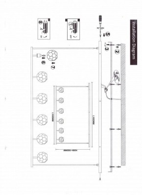 Светильник на штанге Imperiumloft RH Boule De Cristal Linear 40,1222 в Чебаркуле - chebarkul.ok-mebel.com | фото 11