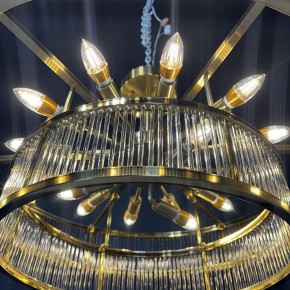 Светильник на штанге Imperiumloft RH Marais Round Chandelier 40,2668 в Чебаркуле - chebarkul.ok-mebel.com | фото 5