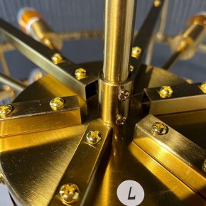 Светильник на штанге Imperiumloft RH Marais Round Chandelier 40,2668 в Чебаркуле - chebarkul.ok-mebel.com | фото 5