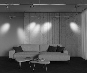 Светильник на штанге Maytoni Focus Led TR144-1-12W4K-W-BS в Чебаркуле - chebarkul.ok-mebel.com | фото 5