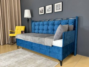 СВЕТЛАНА 3 Кровать линейная (Синий) в Чебаркуле - chebarkul.ok-mebel.com | фото 2