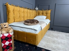 СВЕТЛАНА 3 Кровать угловая (Горчичный) в Чебаркуле - chebarkul.ok-mebel.com | фото 4