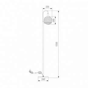 Торшер Eurosvet Gemini 80492/1 черный в Чебаркуле - chebarkul.ok-mebel.com | фото 4