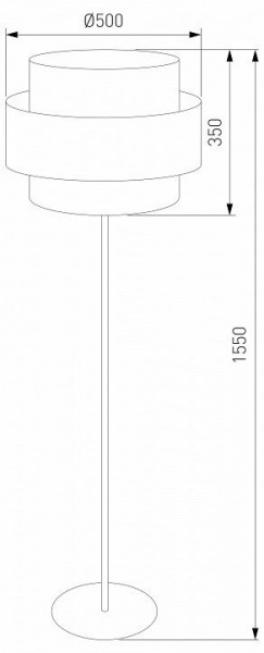 Торшер TK Lighting Calisto 5405 Calisto в Чебаркуле - chebarkul.ok-mebel.com | фото 2