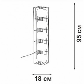 Торшер Vitaluce V3019 V3019-1/5P в Чебаркуле - chebarkul.ok-mebel.com | фото 4