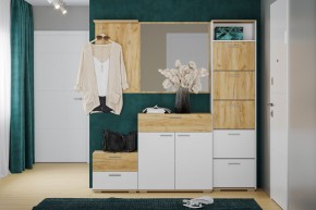 Тумба НМ 013.77 "Санти" (Белый/Крафт Золотой) в Чебаркуле - chebarkul.ok-mebel.com | фото 3