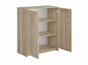 Тумба СИРИУС двухдверная, цвет Дуб Сонома в Чебаркуле - chebarkul.ok-mebel.com | фото 2