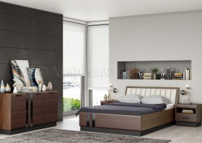 МАГНОЛИЯ Тумбы (комплект 2 шт) Дерево/орех в Чебаркуле - chebarkul.ok-mebel.com | фото 3