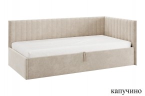 ТВИКС Кровать (тахта) с ПМ 900 (капучино) в Чебаркуле - chebarkul.ok-mebel.com | фото