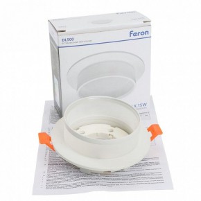 Встраиваемый светильник Feron DL500 51085 в Чебаркуле - chebarkul.ok-mebel.com | фото 8