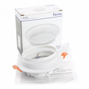 Встраиваемый светильник Feron DL502 51089 в Чебаркуле - chebarkul.ok-mebel.com | фото 9