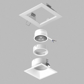Встраиваемый светильник Lightstar Domino D51606WMOD в Чебаркуле - chebarkul.ok-mebel.com | фото 2