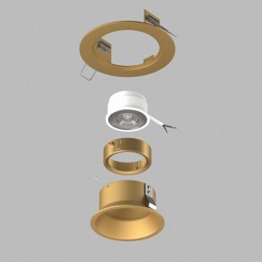 Встраиваемый светильник Lightstar Domino D61303GMOD в Чебаркуле - chebarkul.ok-mebel.com | фото 3