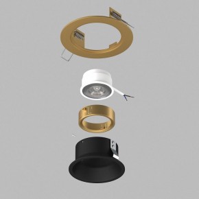 Встраиваемый светильник Lightstar Domino D61307GMOD в Чебаркуле - chebarkul.ok-mebel.com | фото 3
