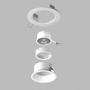 Встраиваемый светильник Lightstar Domino D61607BMOD в Чебаркуле - chebarkul.ok-mebel.com | фото 3