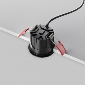 Встраиваемый светильник Maytoni Alfa LED DL043-01-10W2.7K-RD-B в Чебаркуле - chebarkul.ok-mebel.com | фото 9