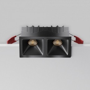 Встраиваемый светильник Maytoni Alfa LED DL043-02-10W3K-SQ-B-1 в Чебаркуле - chebarkul.ok-mebel.com | фото 2