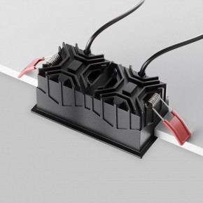Встраиваемый светильник Maytoni Alfa LED DL043-02-10W3K-SQ-B-1 в Чебаркуле - chebarkul.ok-mebel.com | фото 9