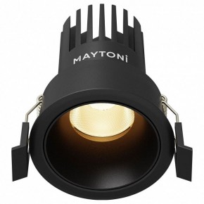 Встраиваемый светильник Maytoni Dip DL115-10W-2.7K-B в Чебаркуле - chebarkul.ok-mebel.com | фото