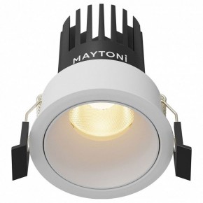 Встраиваемый светильник Maytoni Dip DL115-10W-2.7K-W в Чебаркуле - chebarkul.ok-mebel.com | фото 2