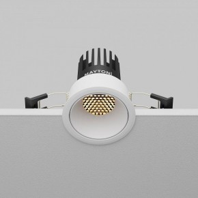 Встраиваемый светильник Maytoni Dip DL115-10W-2.7K-W в Чебаркуле - chebarkul.ok-mebel.com | фото 7