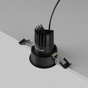 Встраиваемый светильник Maytoni Dip DL115-10W-4K-B в Чебаркуле - chebarkul.ok-mebel.com | фото 5