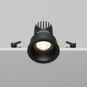 Встраиваемый светильник Maytoni Dip DL115-10W-4K-B в Чебаркуле - chebarkul.ok-mebel.com | фото 6