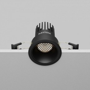 Встраиваемый светильник Maytoni Dip DL115-10W-4K-B в Чебаркуле - chebarkul.ok-mebel.com | фото 7