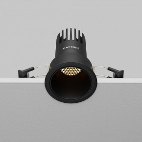 Встраиваемый светильник Maytoni Dip DL116-10W-2.7K-B в Чебаркуле - chebarkul.ok-mebel.com | фото 7