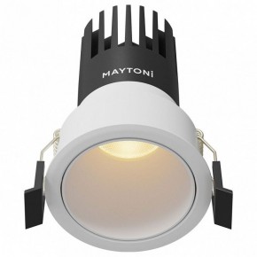 Встраиваемый светильник Maytoni Dip DL116-10W-2.7K-W в Чебаркуле - chebarkul.ok-mebel.com | фото 2