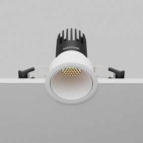 Встраиваемый светильник Maytoni Dip DL116-10W-2.7K-W в Чебаркуле - chebarkul.ok-mebel.com | фото 7