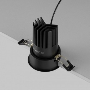 Встраиваемый светильник Maytoni Dip DL117-15W-2.7K-B в Чебаркуле - chebarkul.ok-mebel.com | фото 11