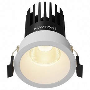 Встраиваемый светильник Maytoni Dip DL117-15W-2.7K-W в Чебаркуле - chebarkul.ok-mebel.com | фото