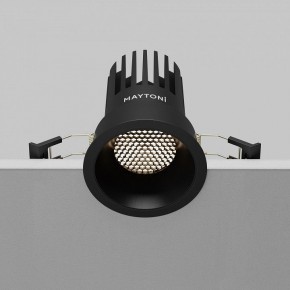 Встраиваемый светильник Maytoni Dip DL117-15W-4K-B в Чебаркуле - chebarkul.ok-mebel.com | фото 6
