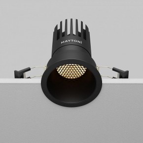 Встраиваемый светильник Maytoni Dip DL118-15W-2.7K-B в Чебаркуле - chebarkul.ok-mebel.com | фото 6