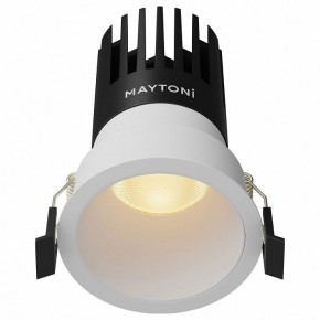 Встраиваемый светильник Maytoni Dip DL118-15W-2.7K-W в Чебаркуле - chebarkul.ok-mebel.com | фото