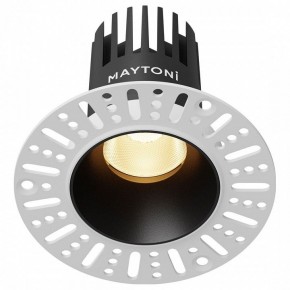 Встраиваемый светильник Maytoni Dip DL119-10W-2.7K-TRS-B в Чебаркуле - chebarkul.ok-mebel.com | фото