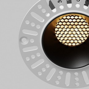 Встраиваемый светильник Maytoni Dip DL119-10W-2.7K-TRS-B в Чебаркуле - chebarkul.ok-mebel.com | фото 12