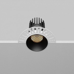 Встраиваемый светильник Maytoni Dip DL119-10W-2.7K-TRS-B в Чебаркуле - chebarkul.ok-mebel.com | фото 7