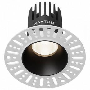 Встраиваемый светильник Maytoni Dip DL119-10W-4K-TRS-B в Чебаркуле - chebarkul.ok-mebel.com | фото