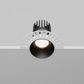Встраиваемый светильник Maytoni Dip DL119-10W-4K-TRS-B в Чебаркуле - chebarkul.ok-mebel.com | фото 4