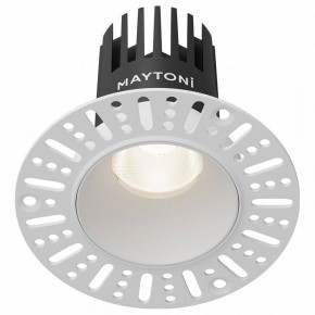 Встраиваемый светильник Maytoni Dip DL119-10W-4K-TRS-W в Чебаркуле - chebarkul.ok-mebel.com | фото